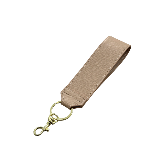 Wrist Strap Keyring - Taupe
