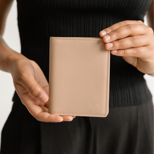 Passport Holder - Taupe