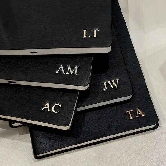 A5 Notebook - Hard Cover in Black