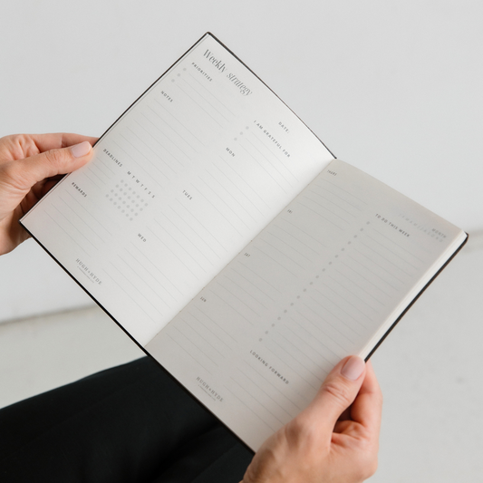 Weekly Planner - Mocha