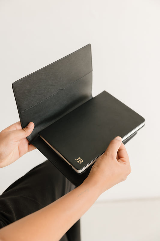 Notebook Cover - Black