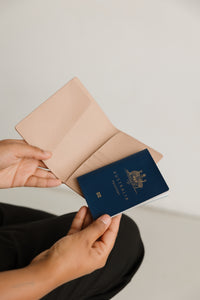 Passport Holder - Taupe