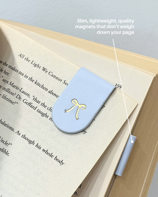 Magnetic Bookmark (2 Pack) - Baby Blue