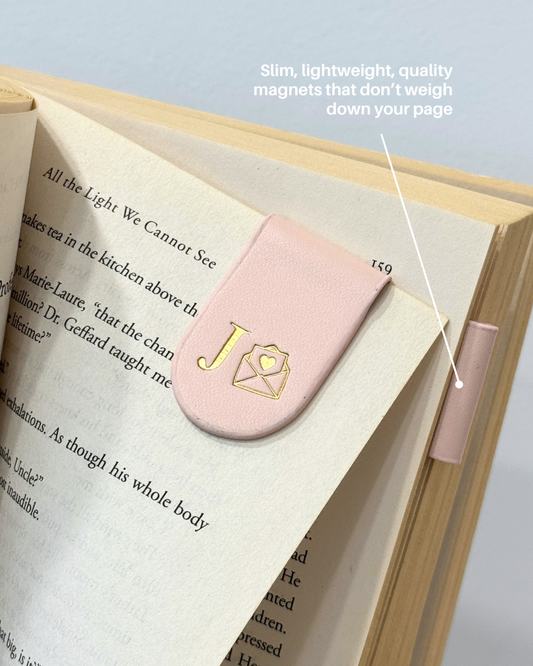 Magnetic Bookmark (2 Pack) - Baby Pink