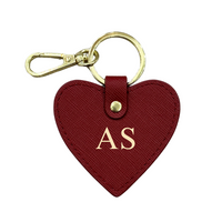 Heart Keyring - Black