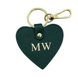 Heart Keyring - Mocha