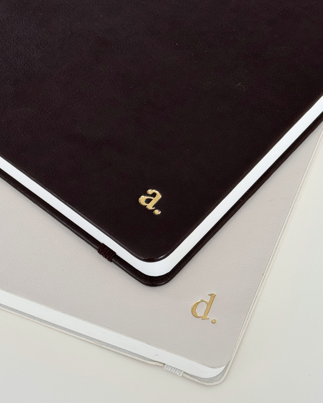 A5 Notebook - Hard Cover in Mocha