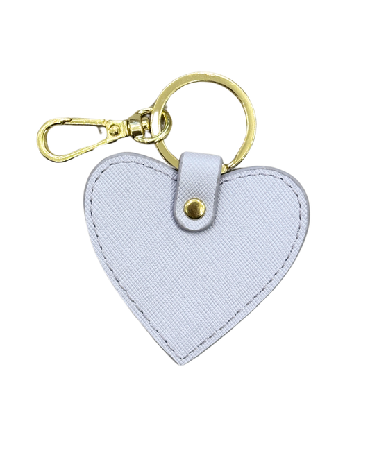Heart Keyring - Pastel Purple