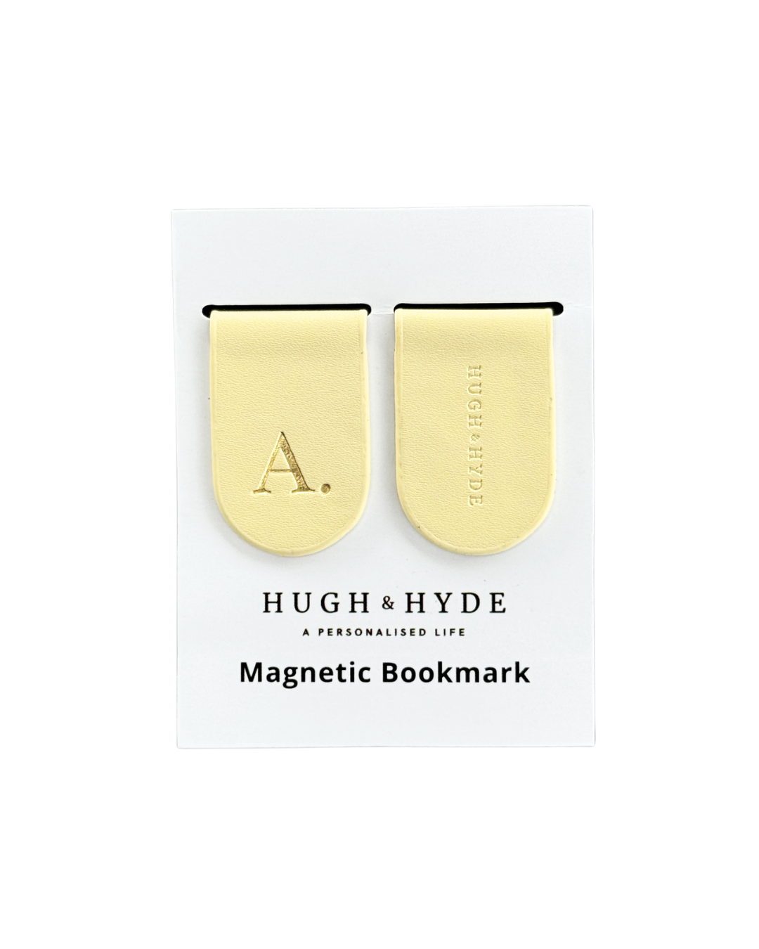 Magnetic Bookmark (2 Pack) - Pastel Yellow
