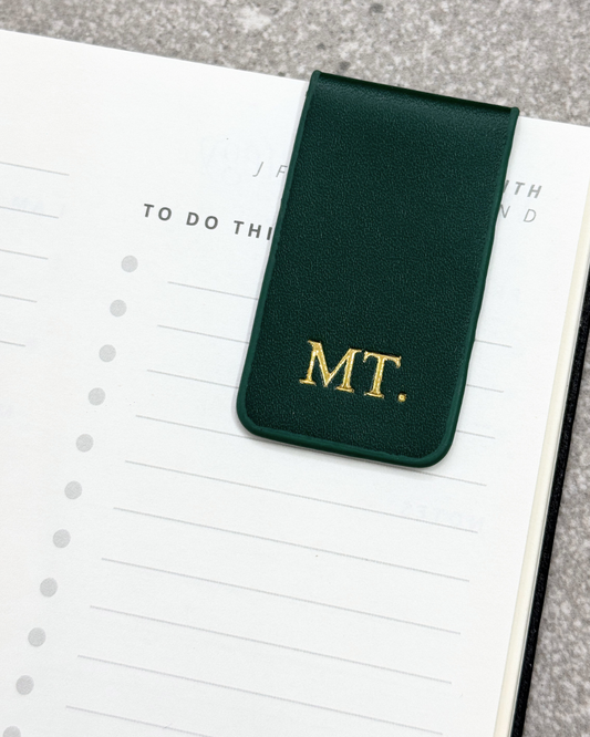 Magnetic Bookmark - Forest Green
