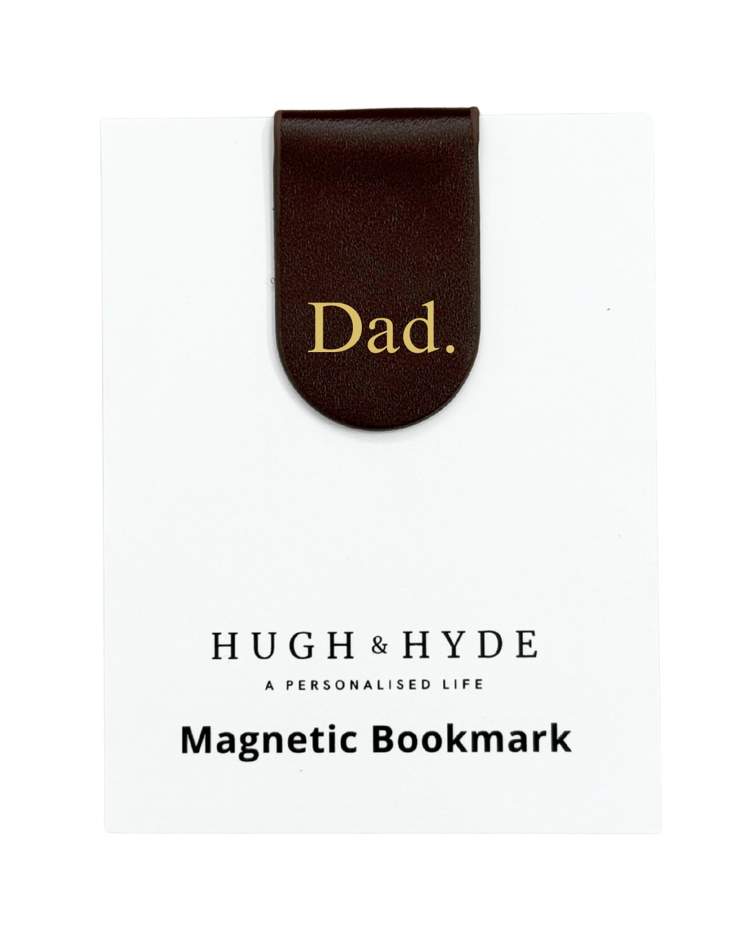Magnetic Bookmark (Curved) - Mocha