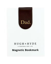 Magnetic Bookmark (Curved) - Mocha