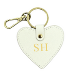 Heart Keyring - Mocha