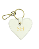 Heart Keyring - Ivory
