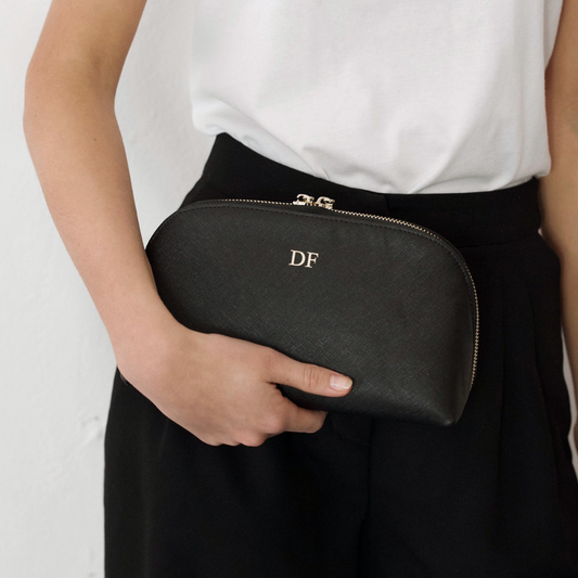 Large Cosmetic Bag - Black
