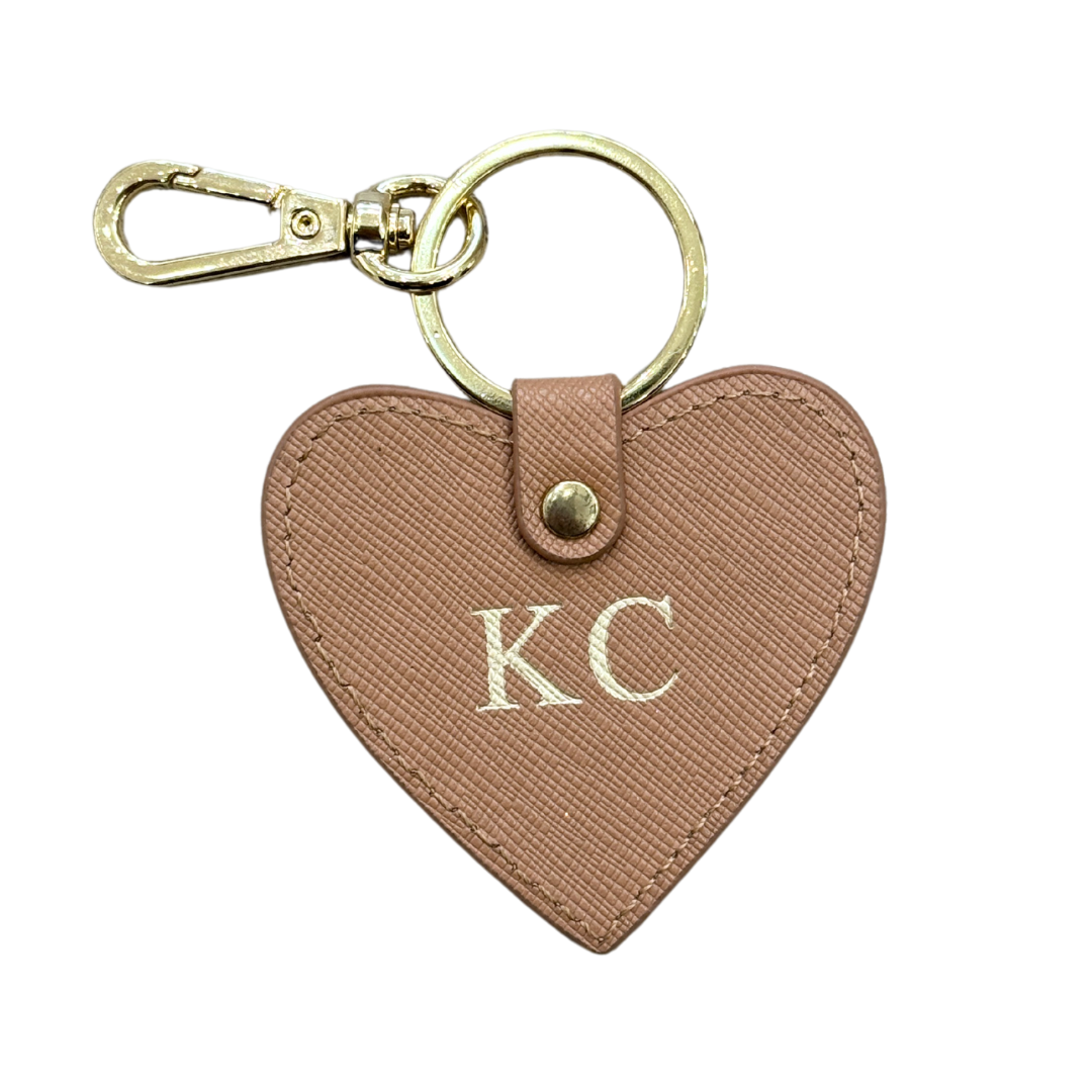 Heart Keyring - Black