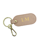 Oval Keyring - Taupe
