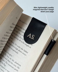 Magnetic Bookmark (Curved) - Black