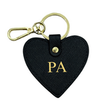 Heart Keyring - Black
