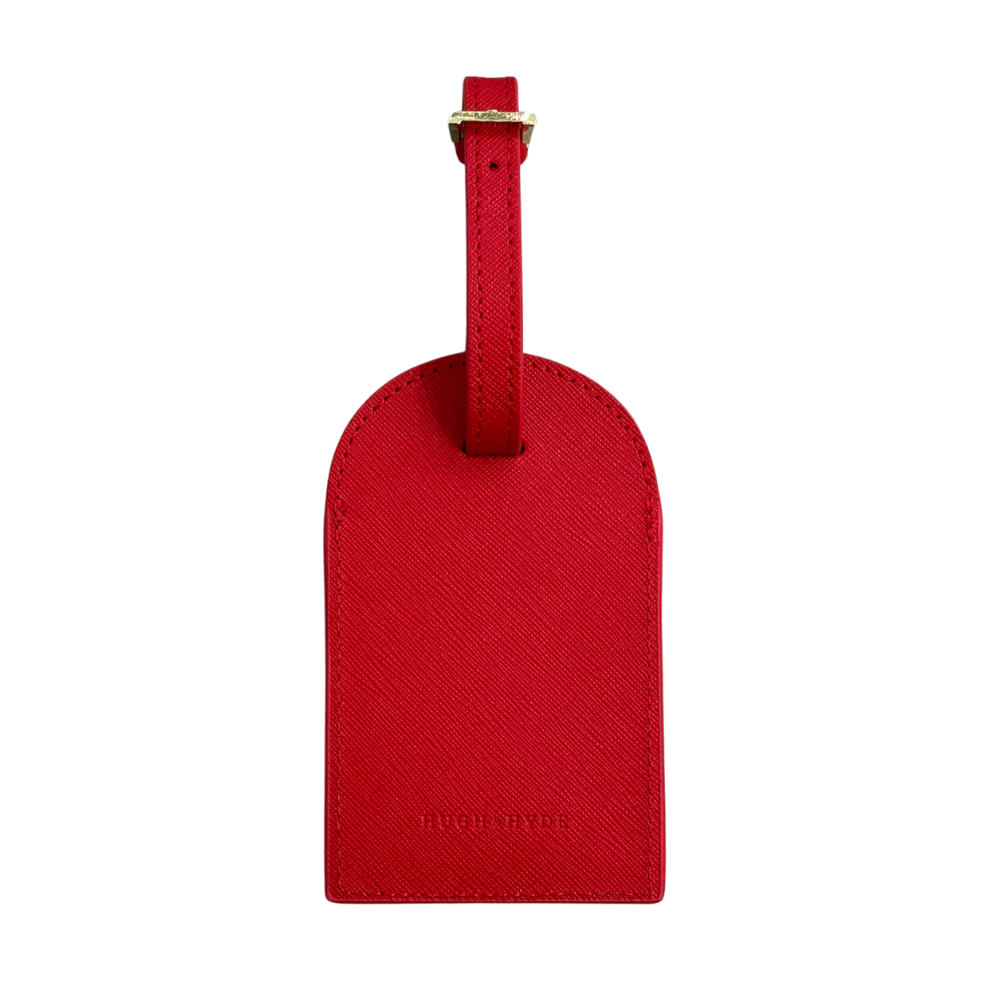 Luggage Tag - Christmas Red