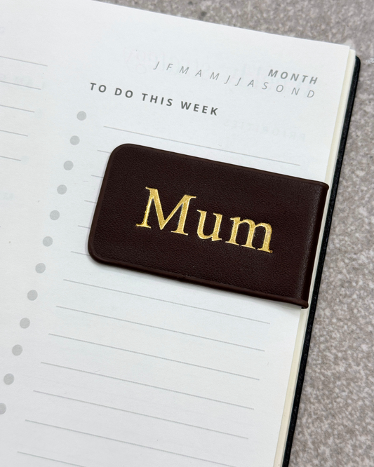 Magnetic Bookmark - Mocha