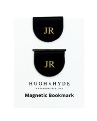 Magnetic Bookmark (Half Moon Set) - Black