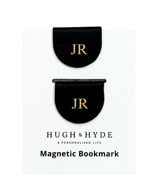 Magnetic Bookmark (Half Moon Set) - Black