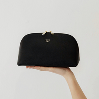 Large Cosmetic Bag - Taupe