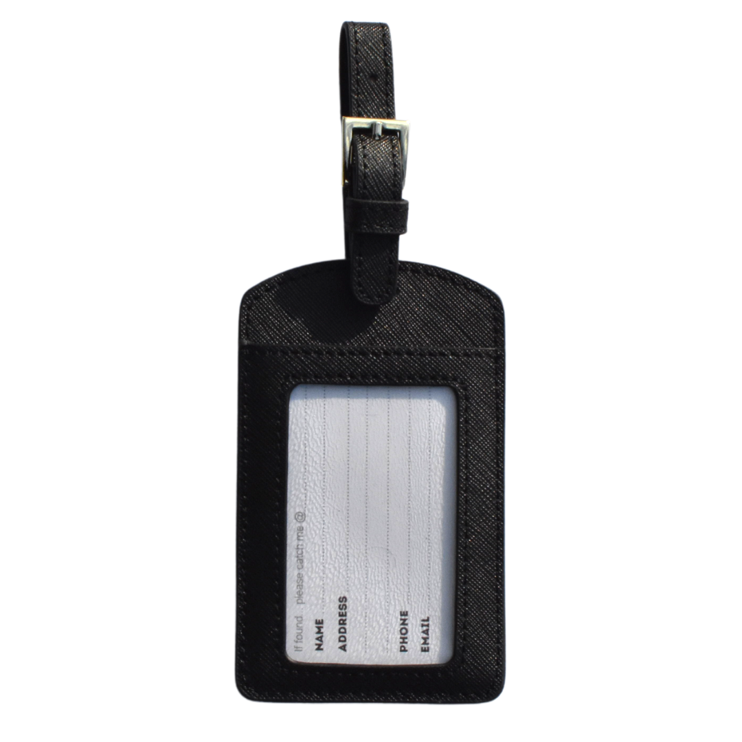 Luggage Tag - Dark Brown