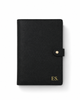 Notebook Cover with Button - Black