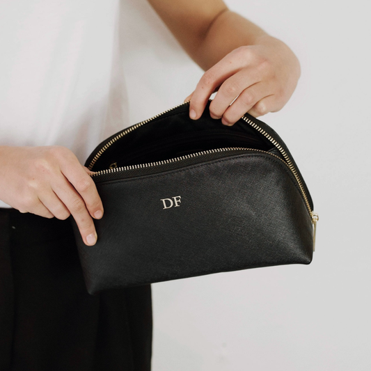 Large Cosmetic Bag - Black