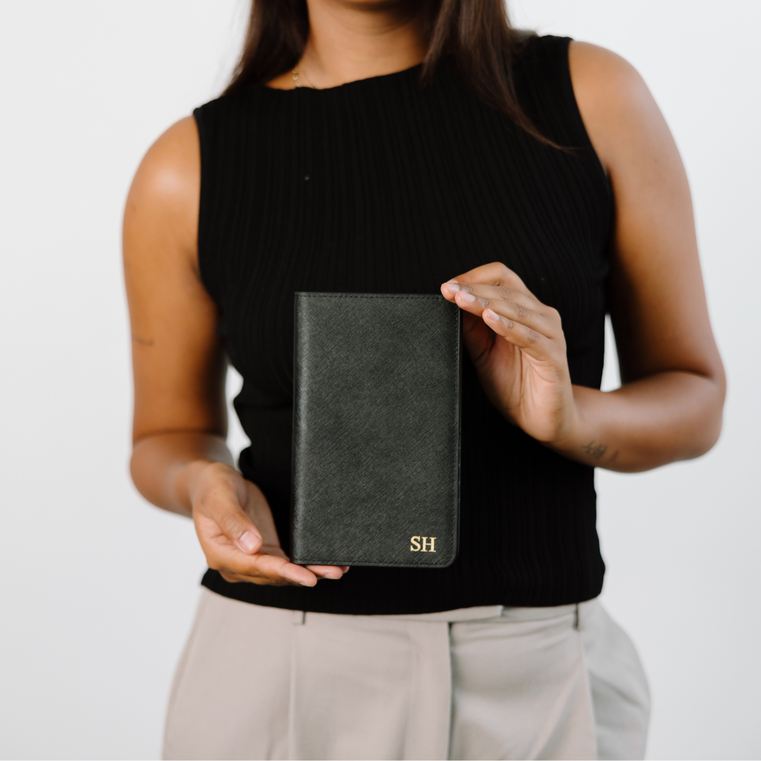 Passport Wallet - Black