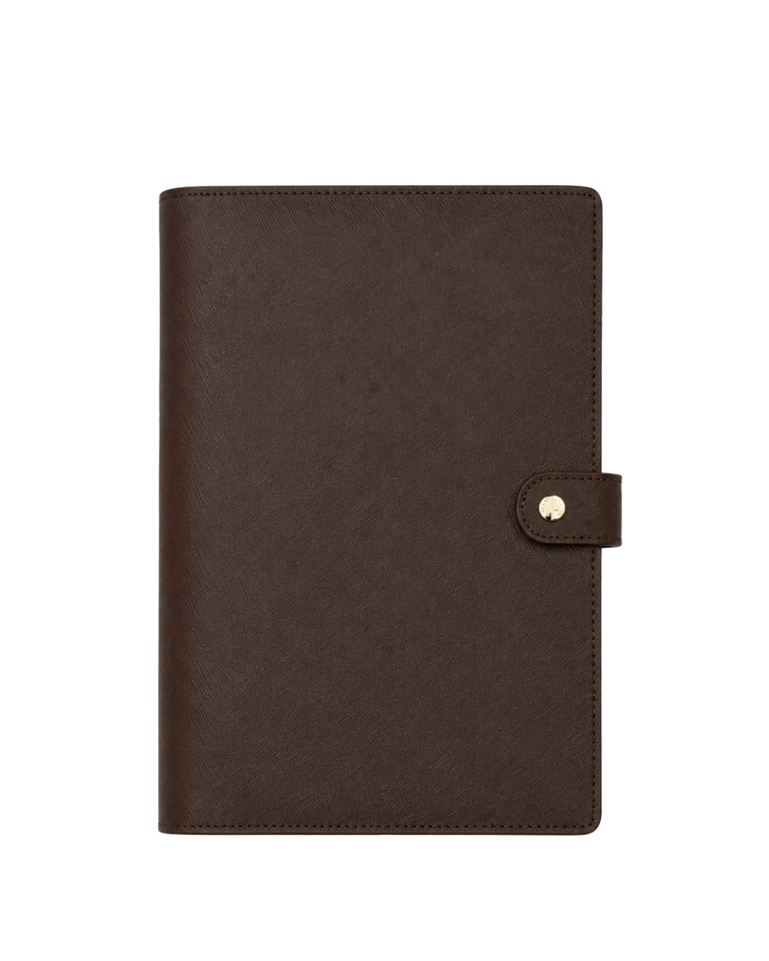 Notebook Cover with Button - Mocha