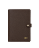 Notebook Cover with Button - Mocha
