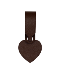 Heart Luggage Tag - Mocha