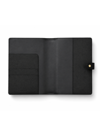 Notebook Cover with Button - Black