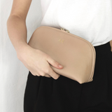 Large Cosmetic Bag - Taupe