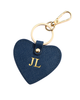 Heart Keyring - Navy