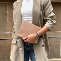 Classic Clutch - Taupe