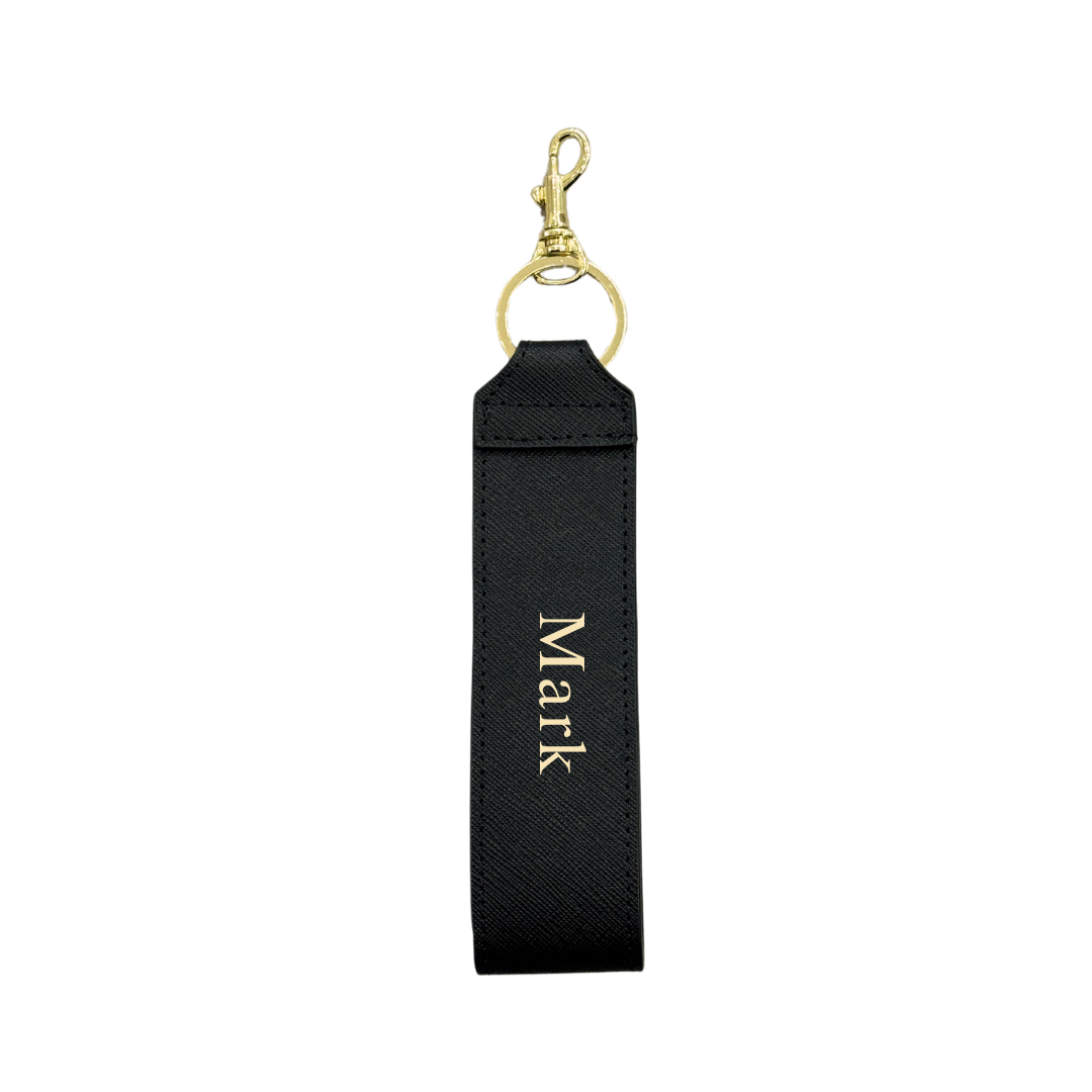 Wrist Strap Keyring - Black
