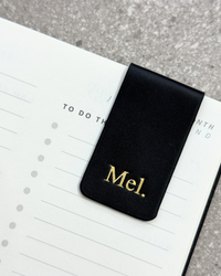 Magnetic Bookmark - Black