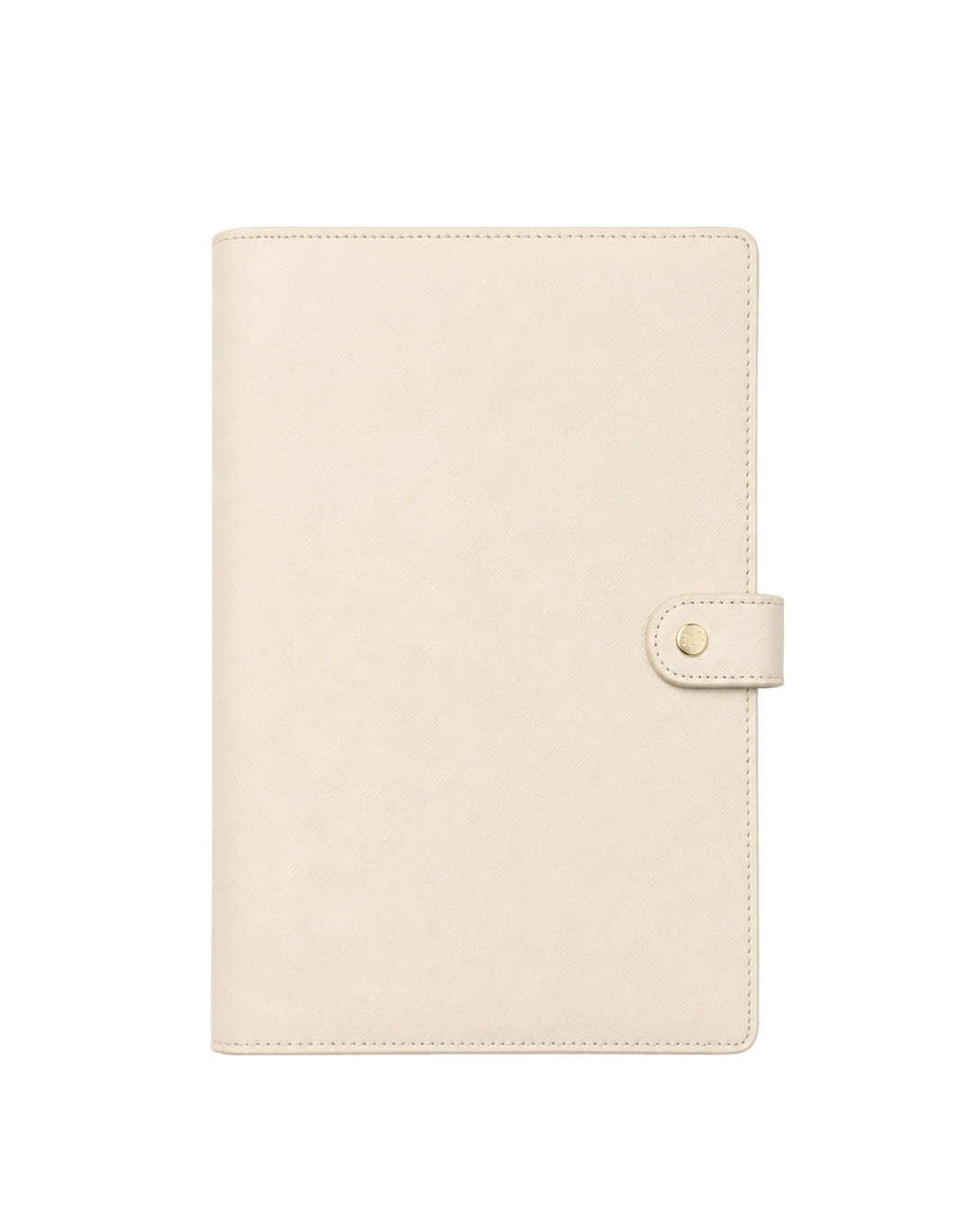 Notebook Cover with Button - Oat