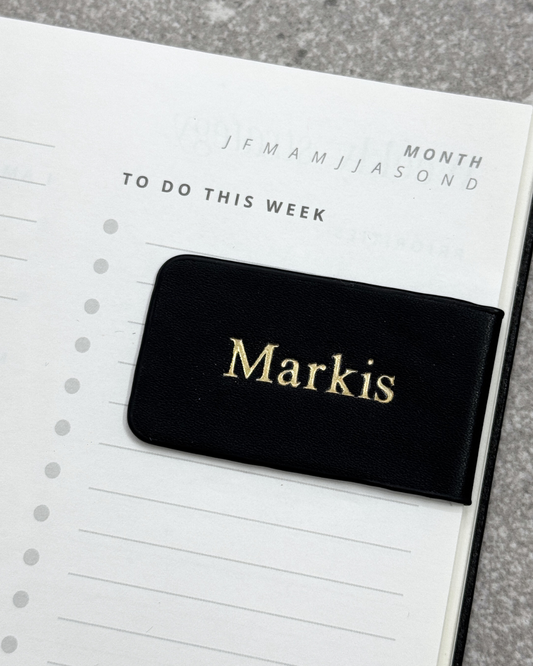 Magnetic Bookmark - Black