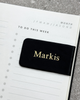 Magnetic Bookmark - Black