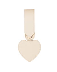 Heart Luggage Tag - Oat