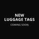 Luggage Tag (Ivory and Brown)