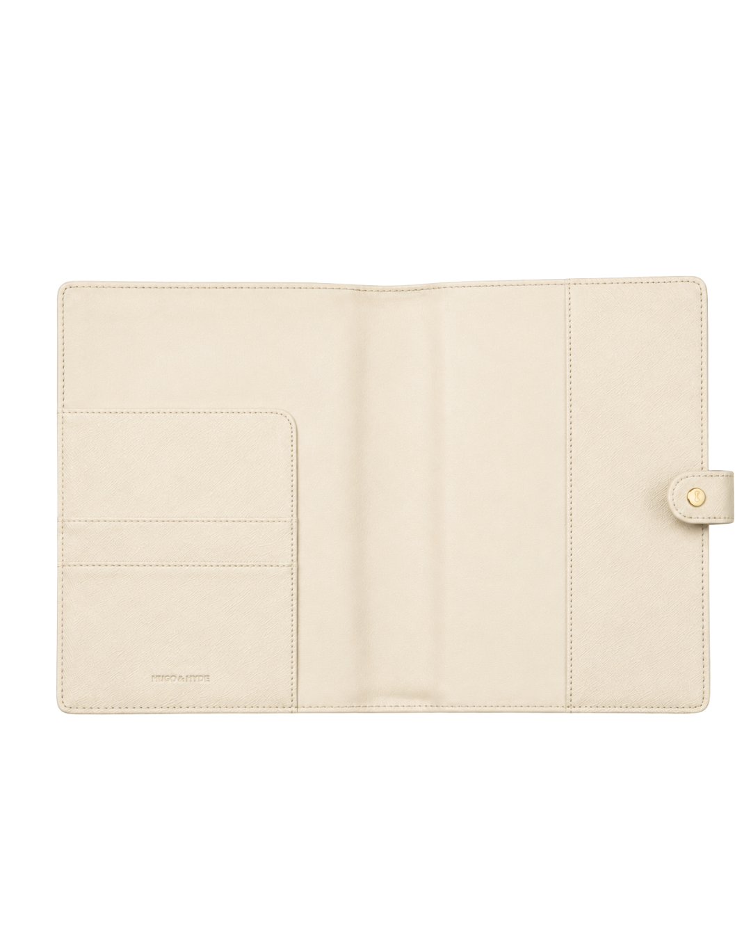 Notebook Cover with Button - Oat
