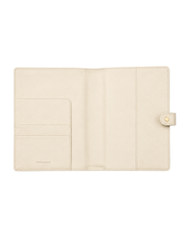 Notebook Cover with Button - Oat
