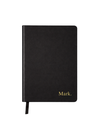A5 Notebook - Soft Cover in Black