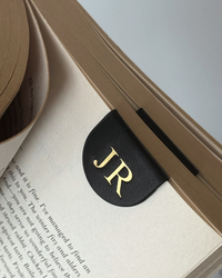 Magnetic Bookmark (Half Moon Set) - Black